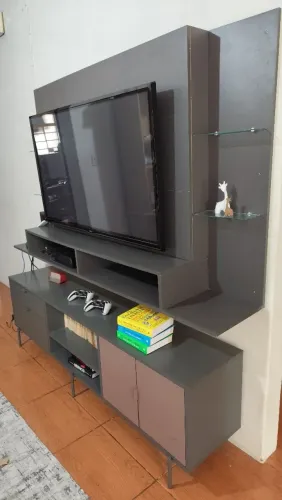 Rack Tok&Stok 1,80m + Rack de Parede de Brinde | Perfeito Estado
