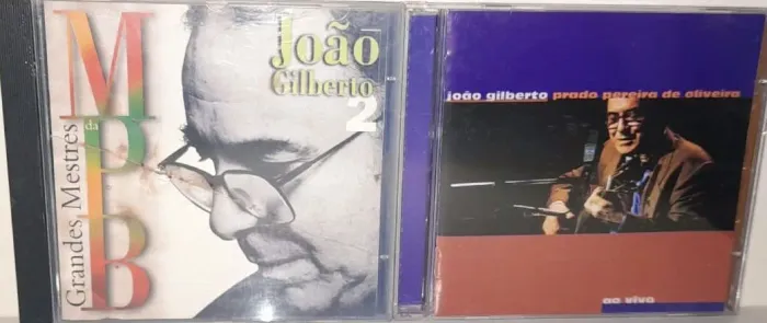 2 Cd´s Raros,João Gilberto,João Gilberto,Ao VivoJoão Gilberto,Grandes Mestres Da Mpb