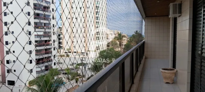 Apartamento com vista para o mar, 2 dormitórios, Enseada, Guarujá