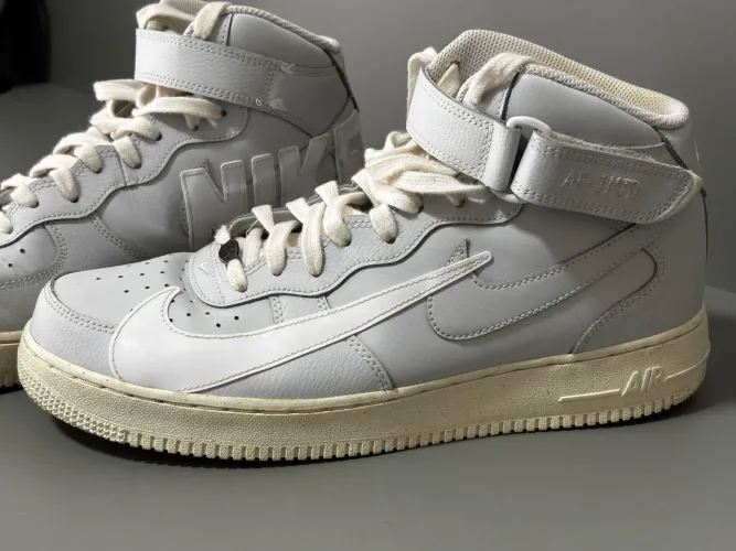 Tênis Nike Force 1 Af-1 MID 1 couro novíssimo original