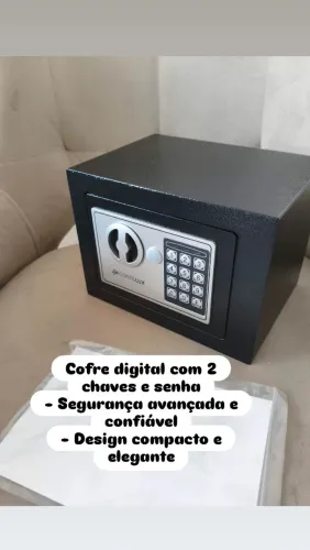 Cofre de segurança 23 cm