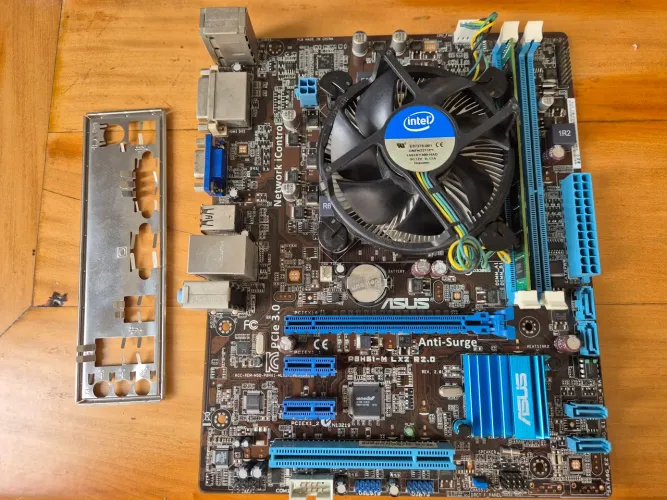 Kit i5-3470 + placa mãe asus H61 +8GB RAM 1333MHz DDR3
