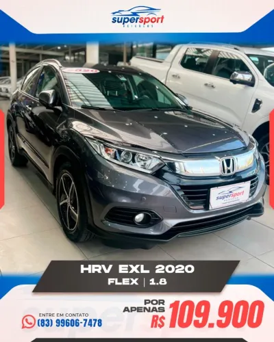 Honda HR-V EXL 1.8 Flexone 16V 5P Aut. 2020