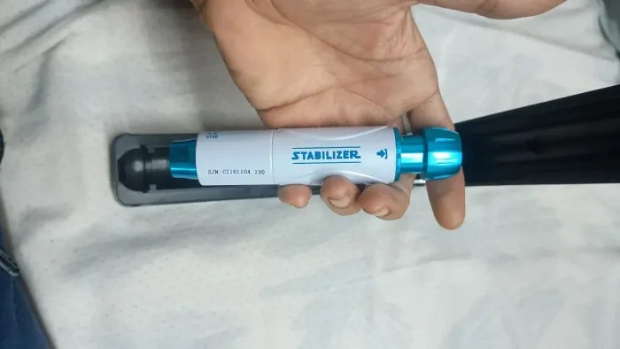 Caneta pressurizada para intradermoterapia Thesera Stabilizer.
