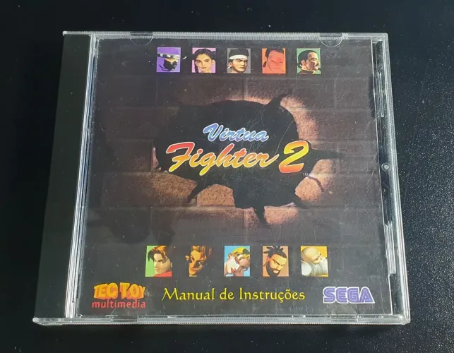 VIRTUAL FIGHTER 2 SEGA TECTOY PC ANOS 90