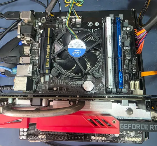 Kit Placa Mãe Gamer +Placa Rtx 2060 6GB+Tela DELL 21