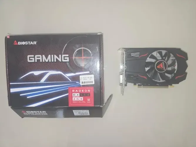 PLACA DE VIDEO - RX 550 4GB BIOSTAR GAMING