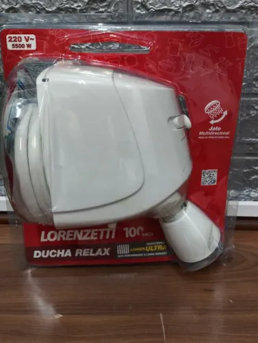 Ducha Relax Ultra 220V 5500W Lorenzetti Branco - 220V
