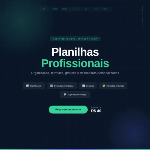 Criação de Planilhas no Google Sheets - Rápido e Personalizado