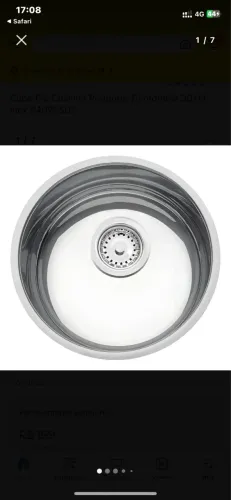 Cuba redonda de inox Tramontina 