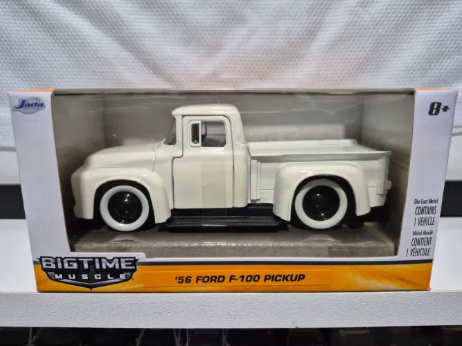 Jada 56 Ford F-100 Pick-up Branca 1/32