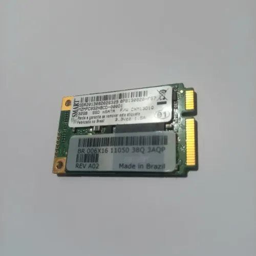 SSD 32GB mSATA Até 350MB/s Ideal para Sistema