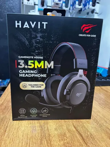 Headset Gamer HAVIT com microfone removível