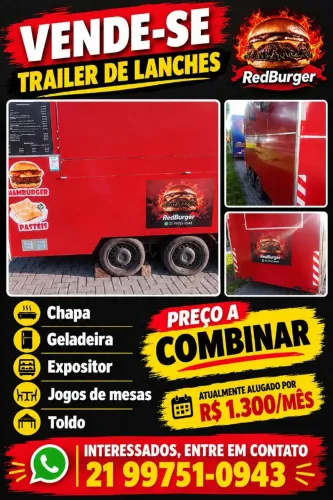 Trailer de lanches 
