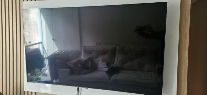 Smart TV LG 55" NANO75 4K NanoCell ThinQ AI Smart Magic = Tela com defeito - Display