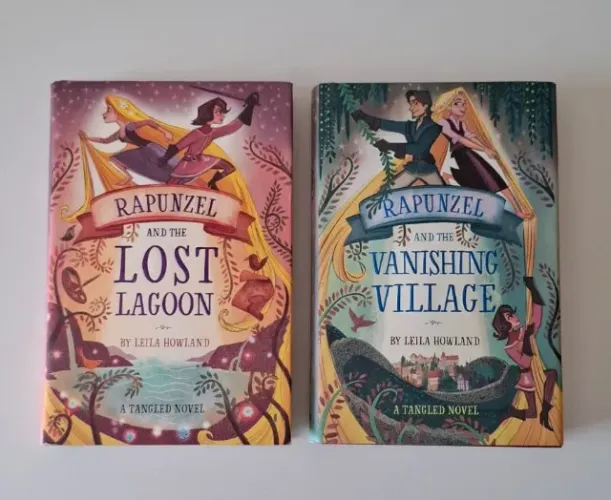 Livros em inglês baseados no filme Enrolados da Disney