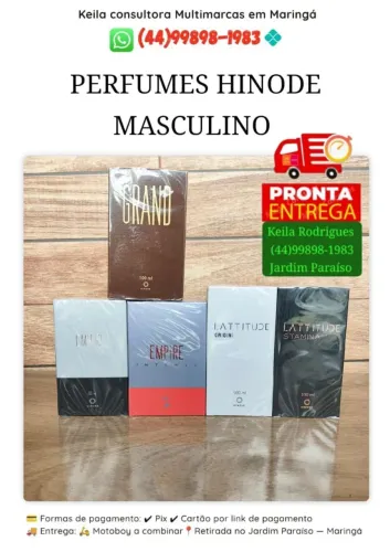 Perfume Hinode presente dia dos pais