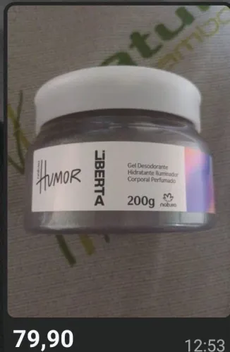 Gel desodorante