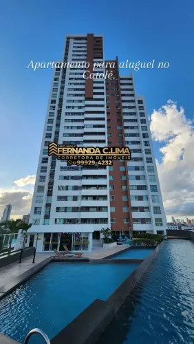 Excelente apartamento com 1 quarto projetado no Mandriani - Catolé - Centro