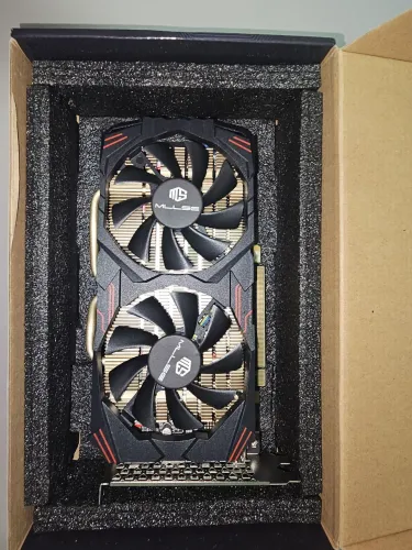 Placa de vídeo MLLSE AMD RX580 8GB