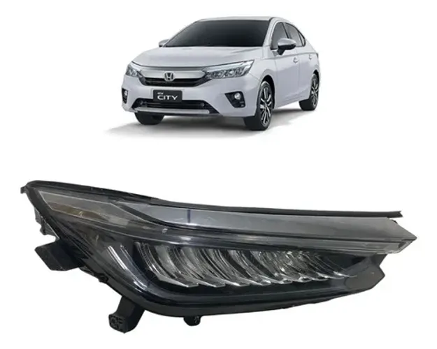 Farol Direito Led Honda City 2022 8a940t14m011m1 C/detalhes Direito/passageiro