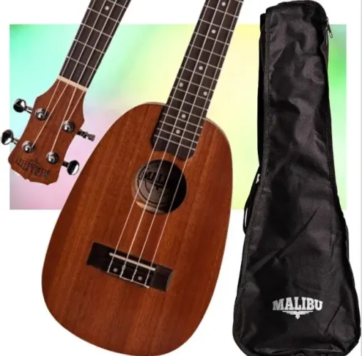 UKULELE ELETRICO MALIBU ABACAXI CONCERT 23 