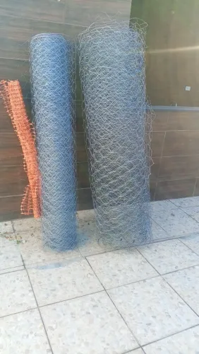 Tela galvanizada, cerca, tela de galinheiro 50Mx1,80