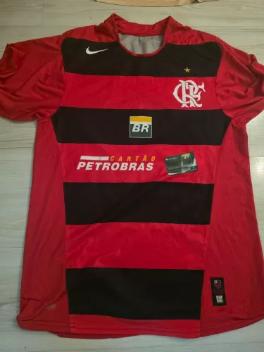 Camisa Flamengo de jogo Cartão Petrobras