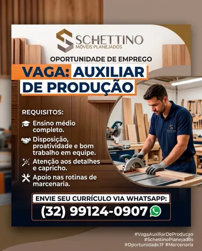 Auxiliar de Produção 