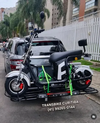 Transbike para Scooter no Engate Pronta Entrega em Curitiba - Fabricação Nacional