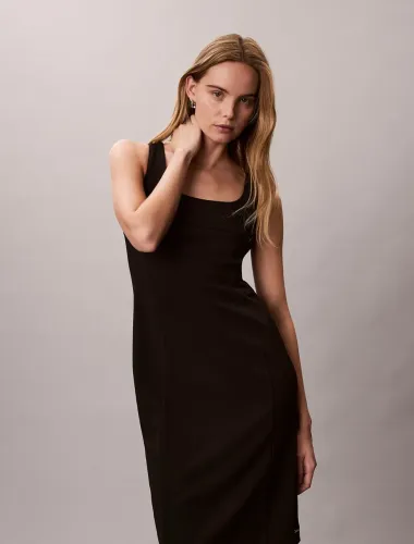 Vestido longo Calvin Klein 
