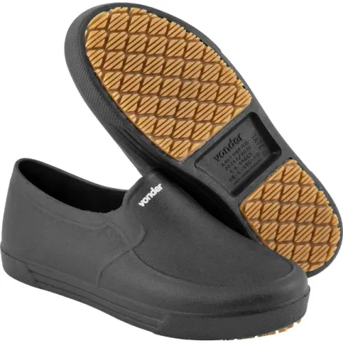 Sapato ocupacional classic, sem salto, preto, VONDER 