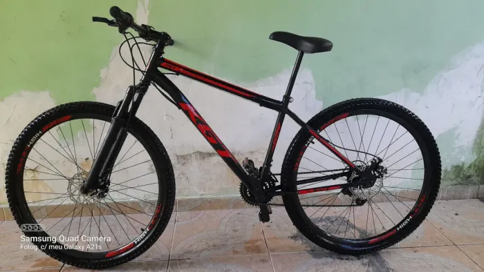 Vendo bicicleta KGT semi nova Aceito ofertas