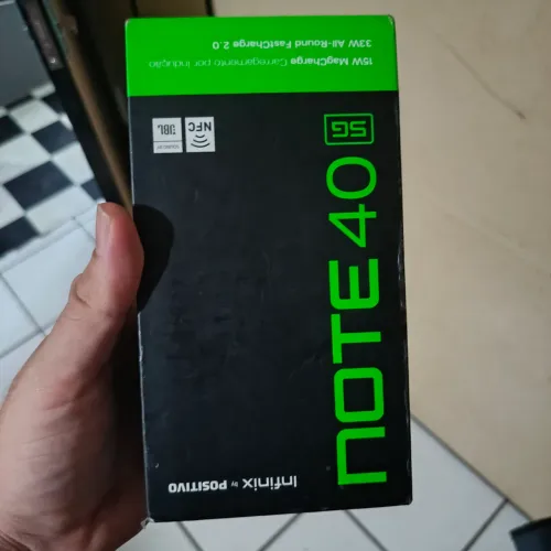 Note 40 5G 256GB GARANTIA 1 ANO