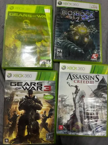 Jogos originais Xbox 360