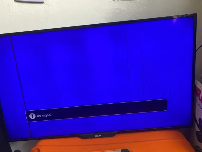 DOAÇÃO TV Philips 40 Defeito tela p/ peças