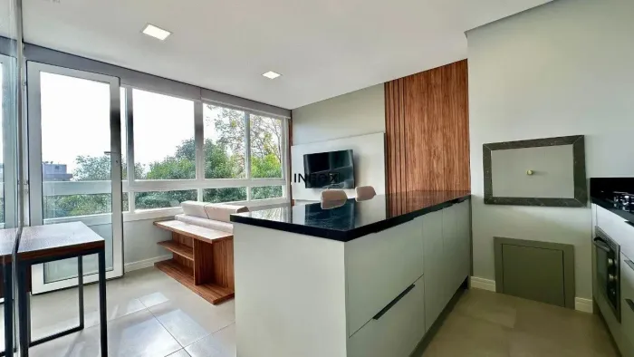 INBOX CIA IMOBILIÁRIA VENDE - Apartamento mobiliado mobiliado de 1 dormitório NO SÃO FRANC