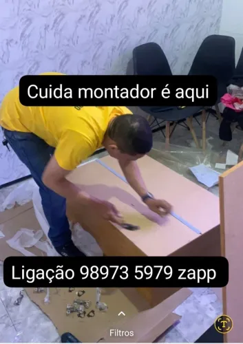 Montagem de montagem de móveis disponível