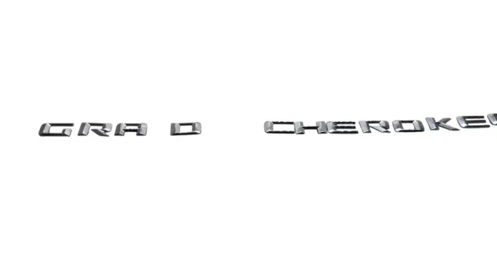 Letreiro grand Cherokee 2015