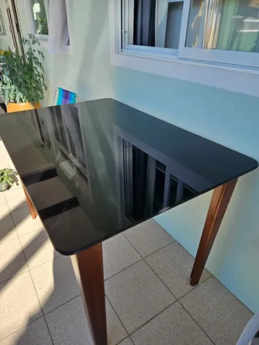 Mesa de jantar retangular