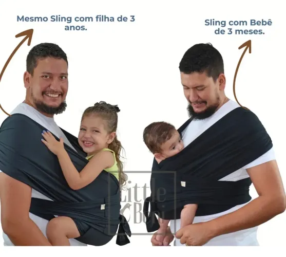 Sling Canguru Bebê