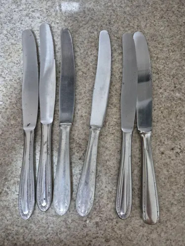 6 Facas Metal
