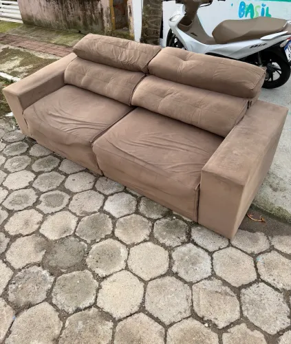 Sofá retrátil 2 lugares