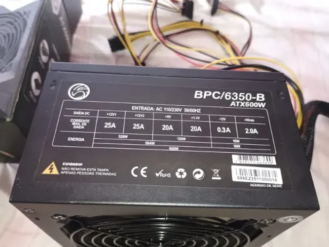 FONTE ATX 600W