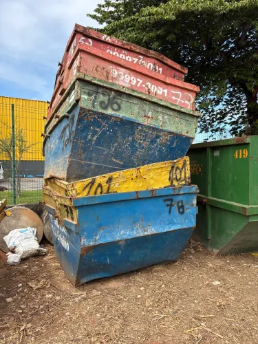 Caçamba Estacionária Disk Entulho 