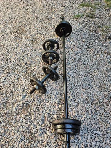Barra para musculação