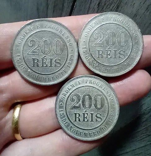 Moedas antigas 