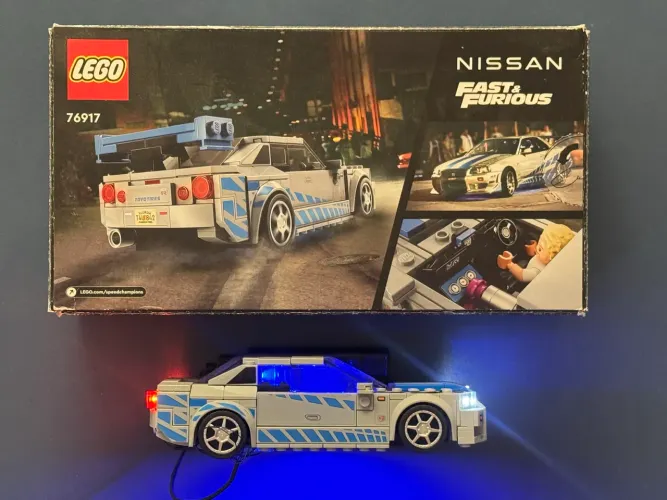 Lego Velozes e Furiosos Nissan GTR