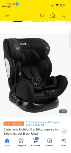 Cadeirinha safety