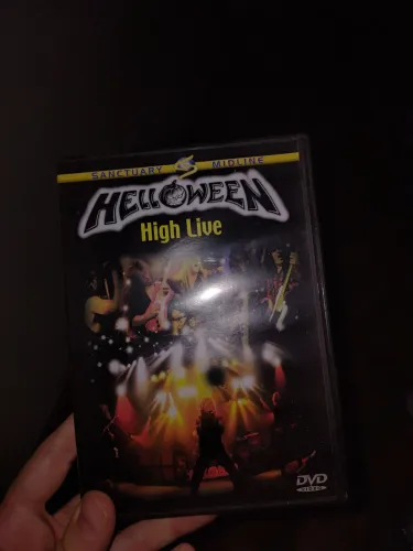 Dvd helloween - high live (novo) ver descrição